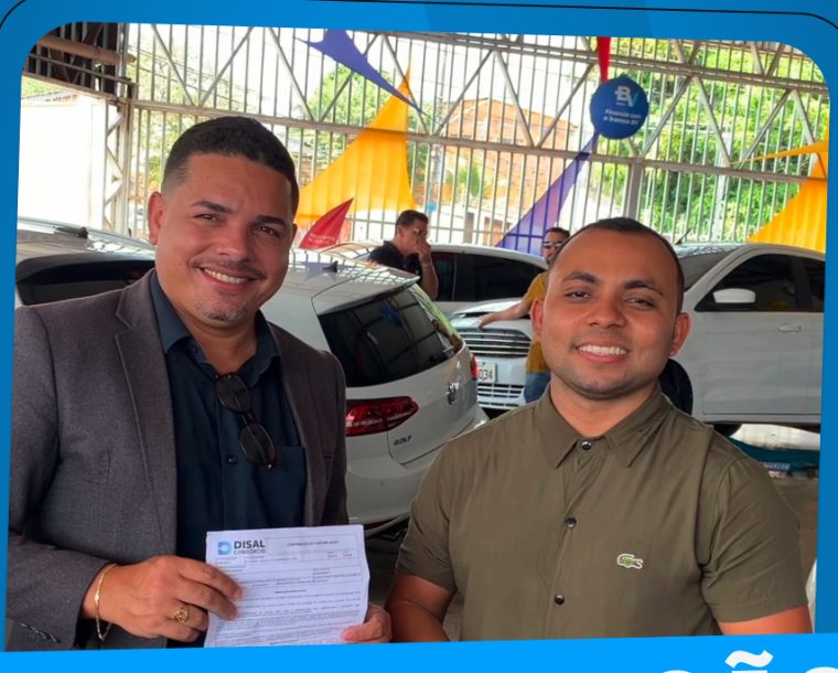 Cliente com a carta de contemplação